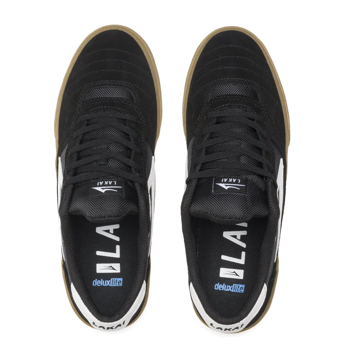 Cambridge - Black/Gum Suede