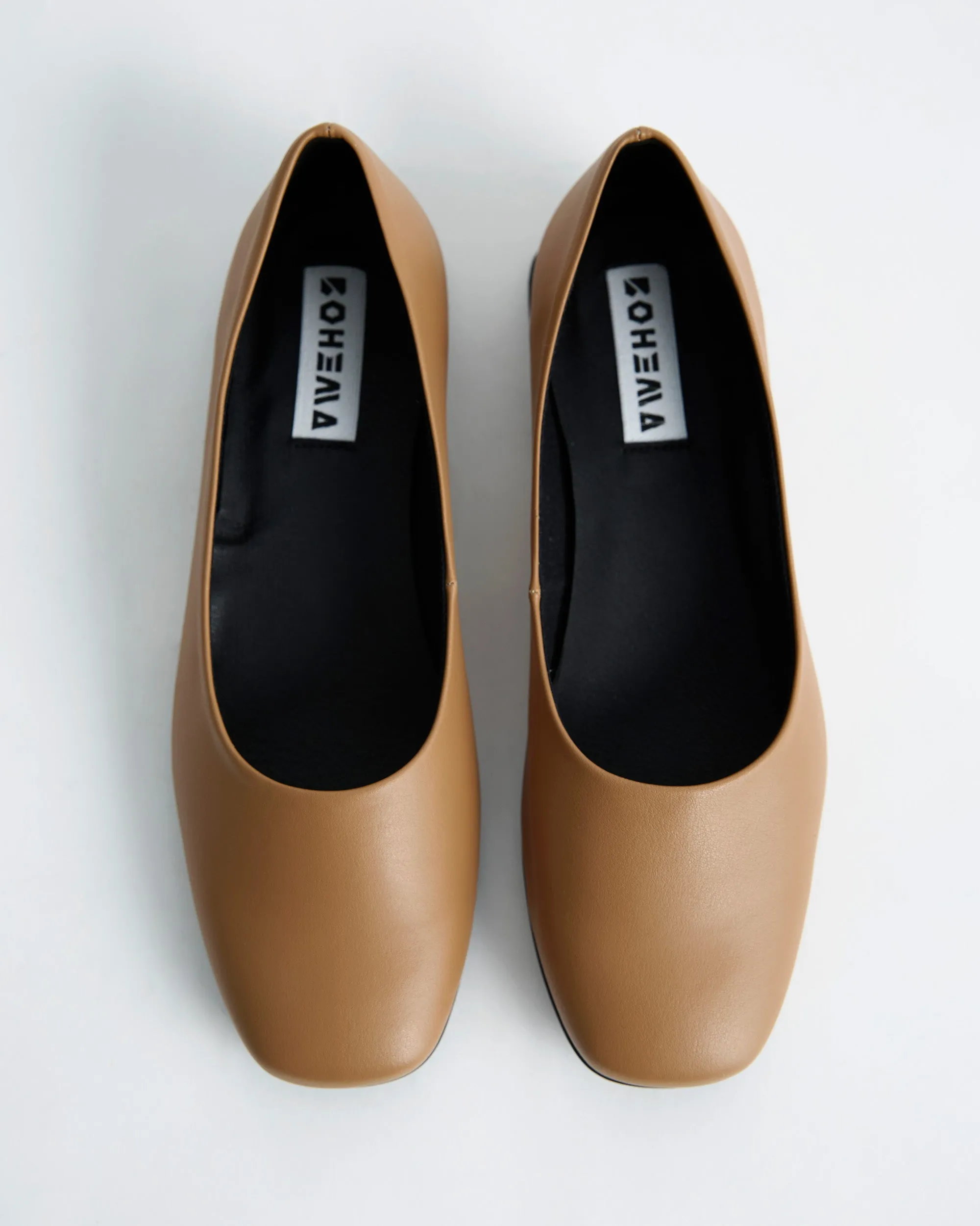 Carmel Diana Pumps beige ballerinas with square toe