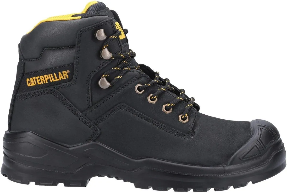 Caterpillar Striver Mid S3 Bump Cap Steel Toe Safety Boots
