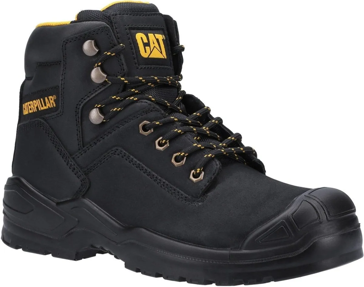 Caterpillar Striver Mid S3 Bump Cap Steel Toe Safety Boots