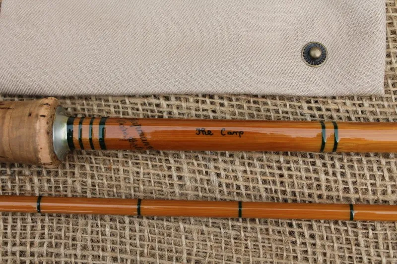Chapman And Co. "The Carp" Vintage Split Cane Carp Fishing Rod.