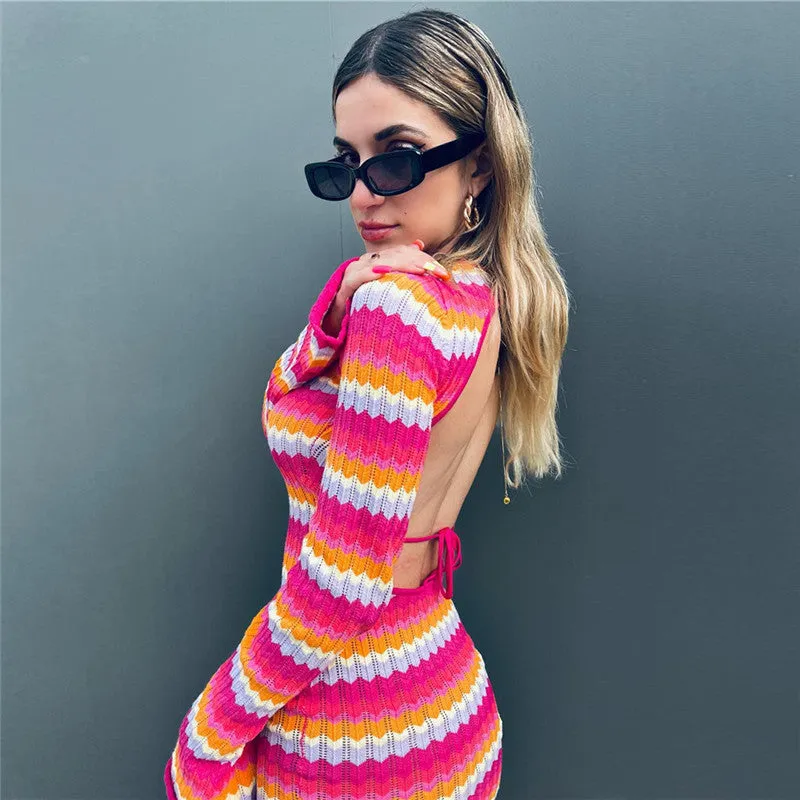 Cher Backless Longsleeve