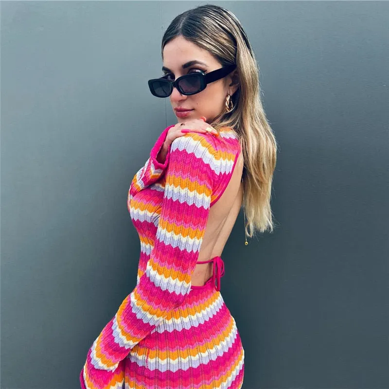 Cher Backless Longsleeve