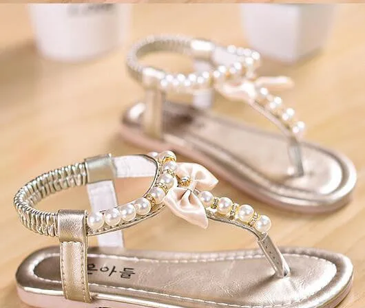 children shoes kids sandals summer sandals Sweet Gentlewomen Flower Toe Cap Covering Sandals Girls Shoes