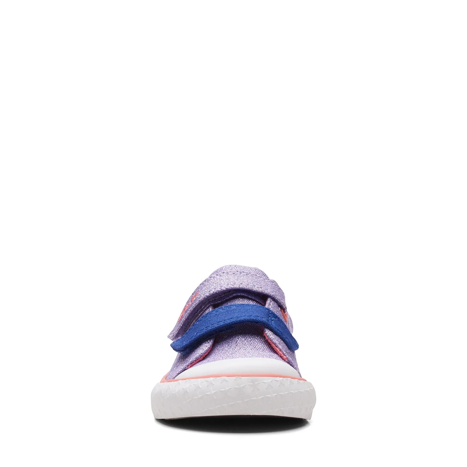 CLARKS GIRLS FOXING PLAY TODDLER. (WIDE FIT)