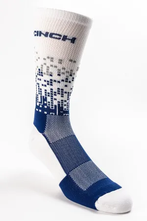CLMXY6006024-M Socks Crew - Bl/Wht/Gry