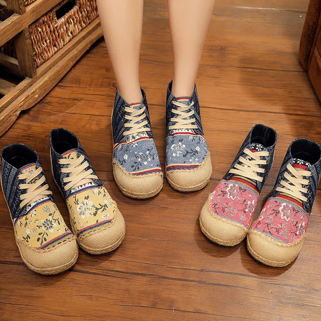 Cloth Handmade National Style Shoes | Gift Shoes