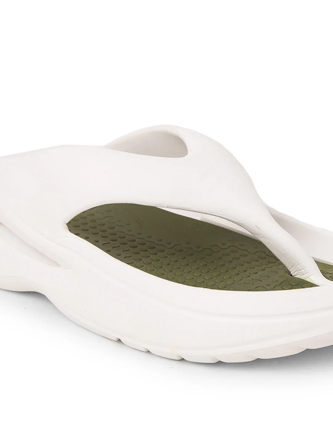 COBB MEN'S WHITE FLIP-FLOP