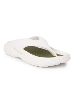 COBB MEN'S WHITE FLIP-FLOP