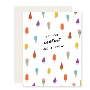 Coolest Kid Birthday Card