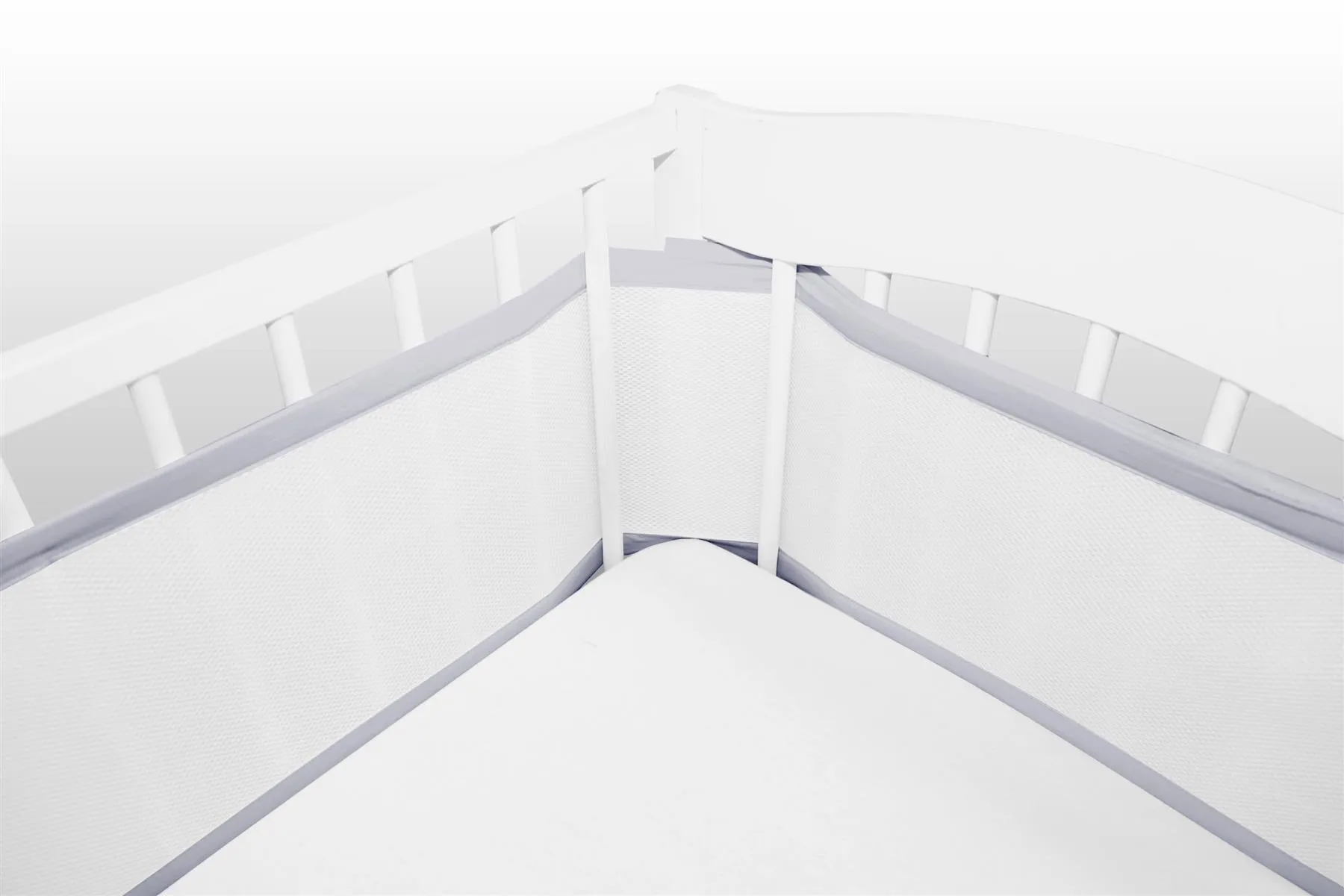 Cot Mesh Liner 2 parts Breathable Comfort Grey