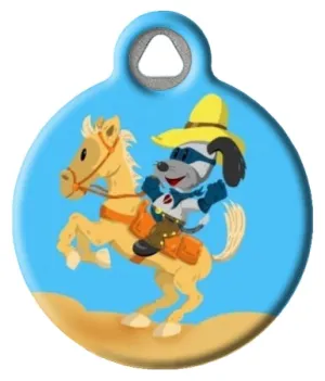 Cowboy Scooter Dog ID Tag