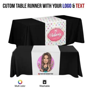 CUSTOM PRINTED TABLE RUNNER