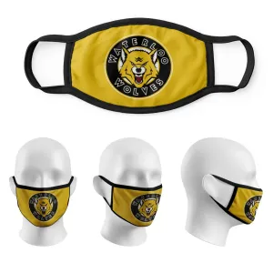 Custom Sublimated Waterloo Wolves Masks
