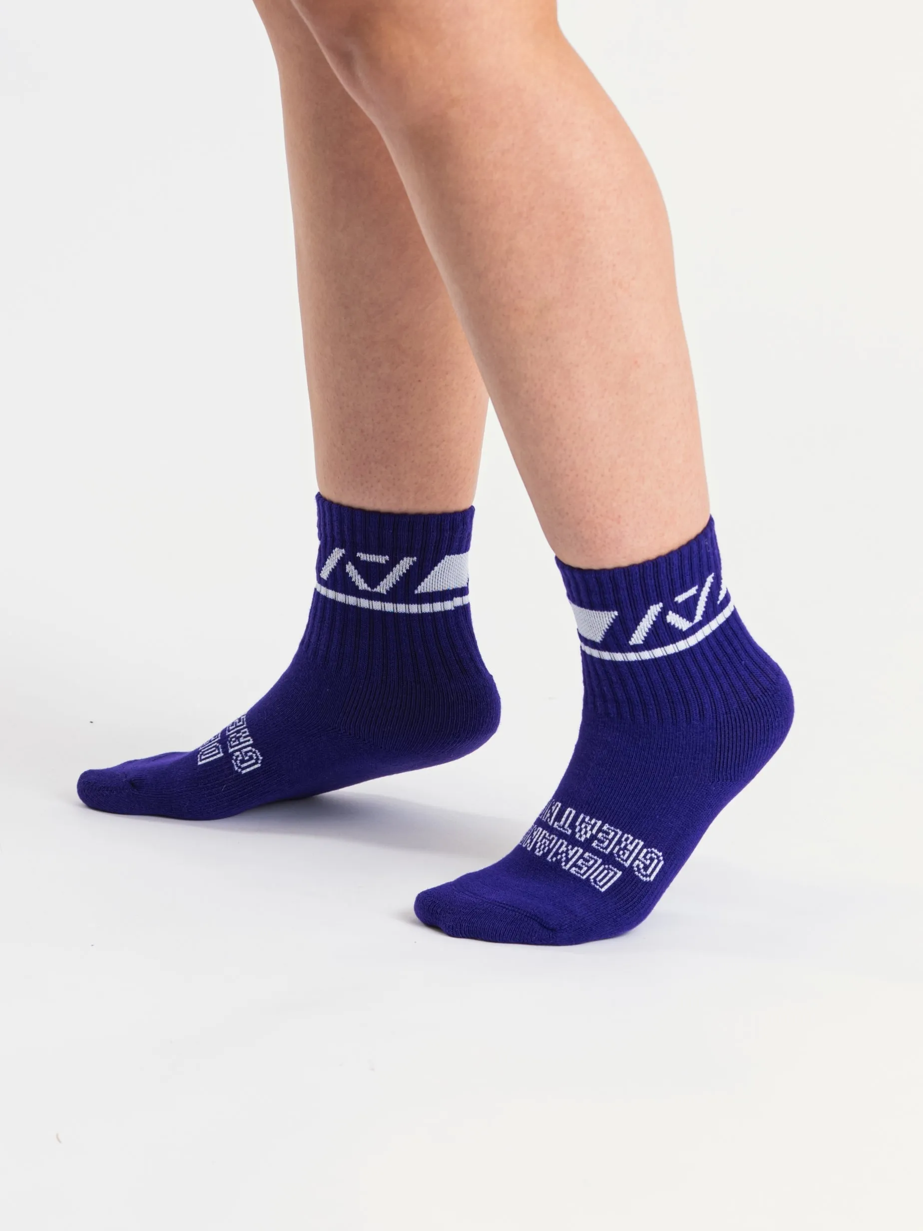 DG23 Crew Socks - Purple