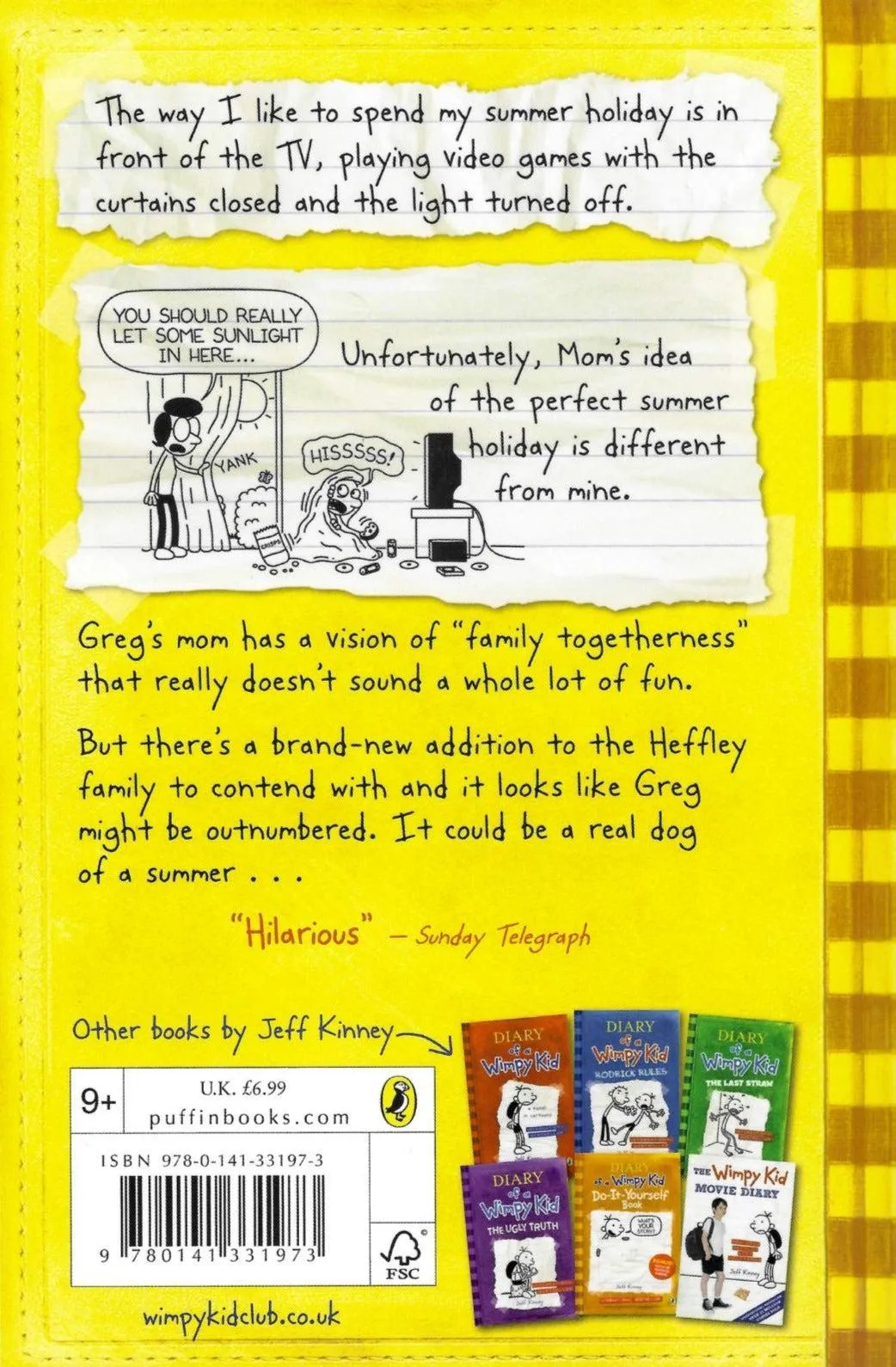 Diary of a Wimpy Kid - Dog Days - Book 4 - Paperback