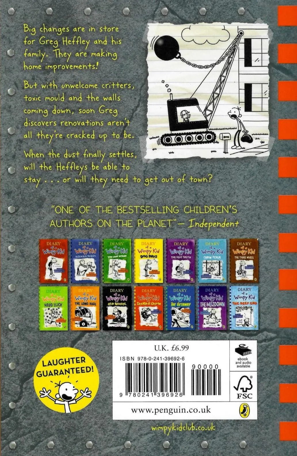 Diary of a Wimpy Kid - Wrecking Ball - Book 14 - Paperback