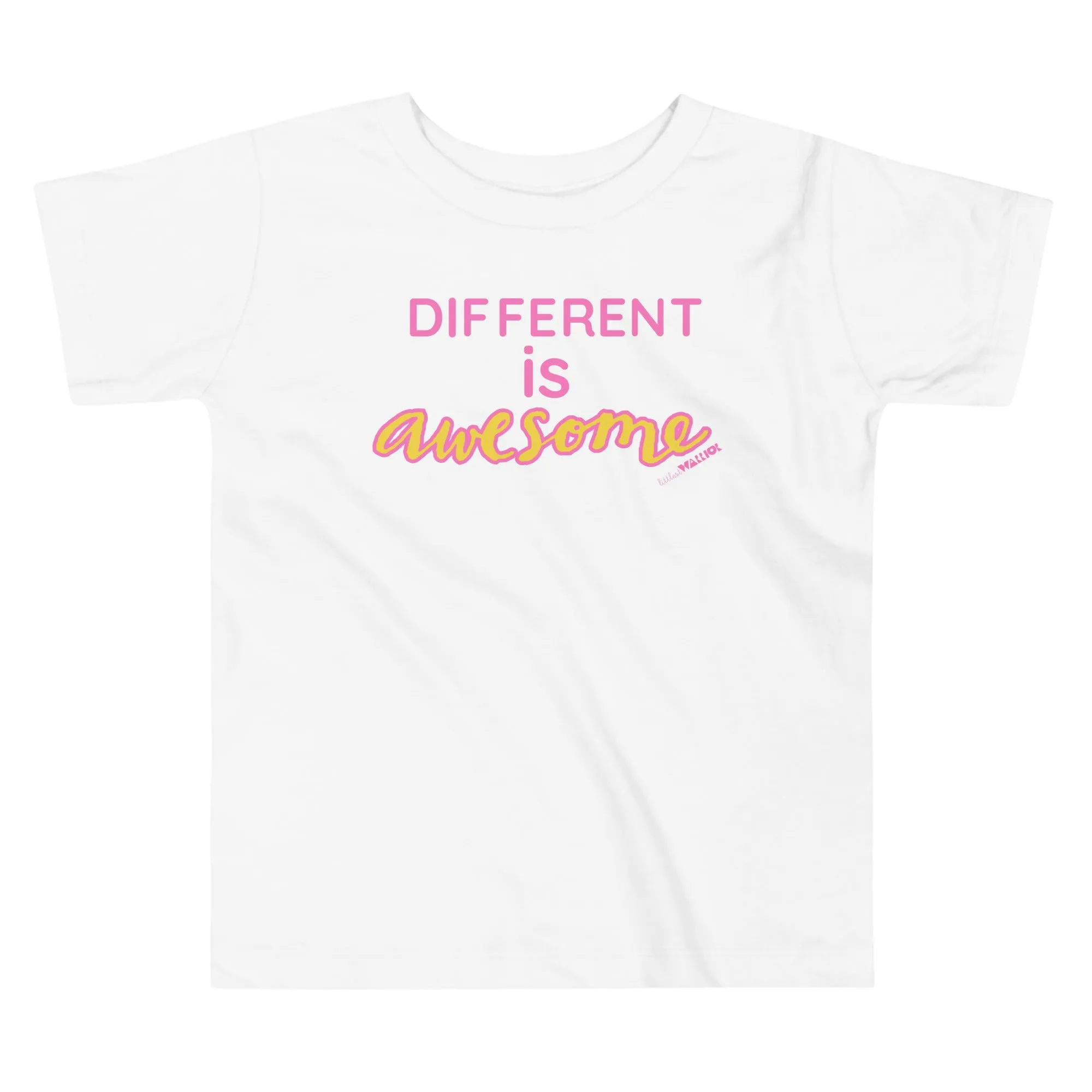 Different is awesome Toddler Short Sleeve Tee