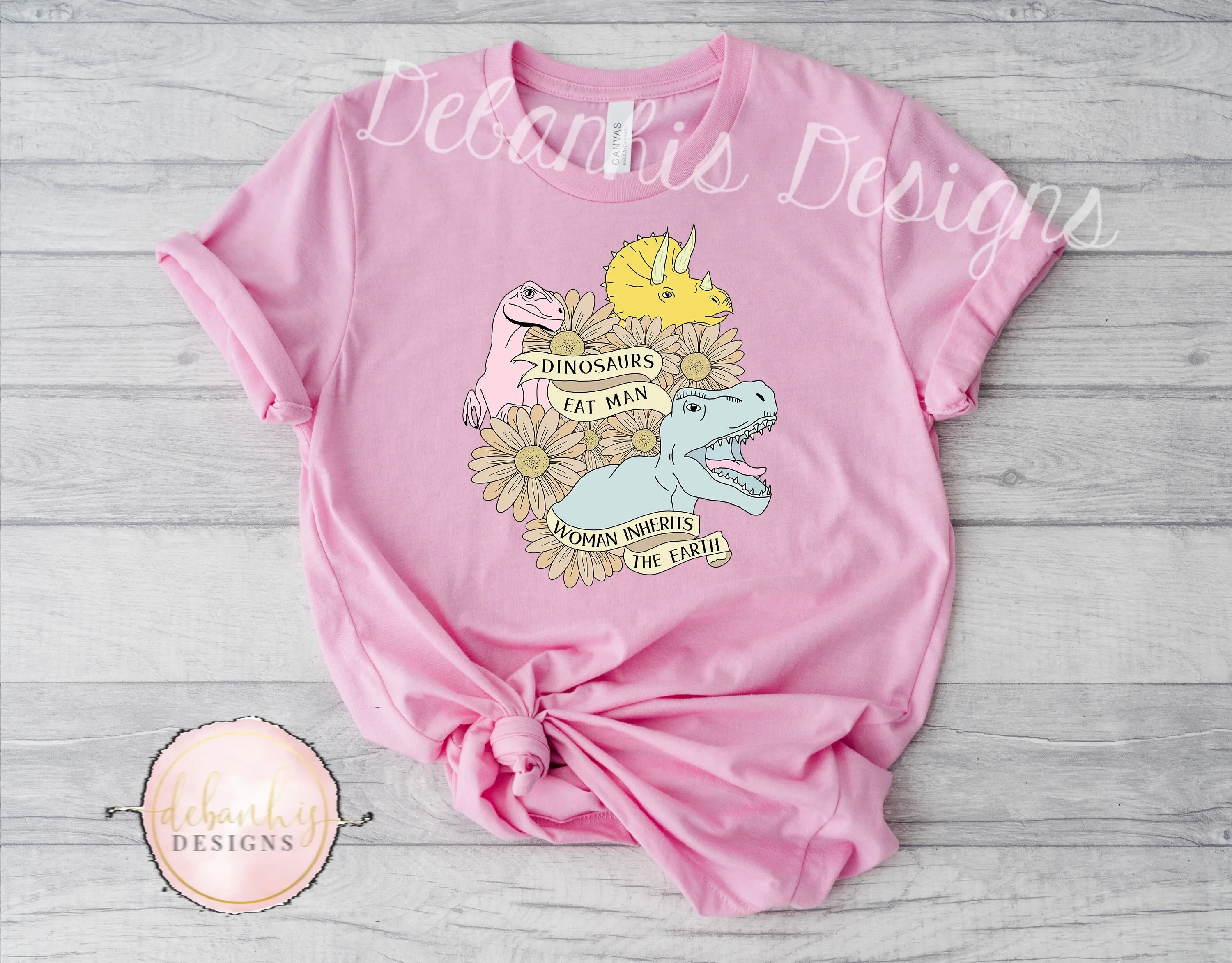 Dinosaurs tshirt kid\ adult