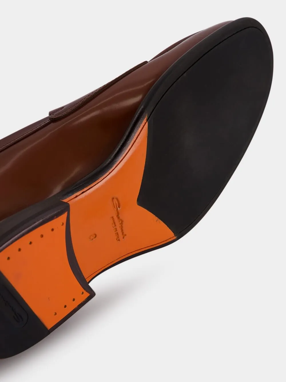 Double-Strap Leather Monk Shoes