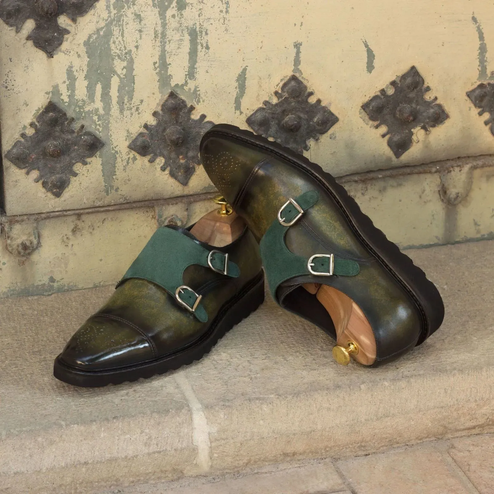 Dunstan Patina Double Monk