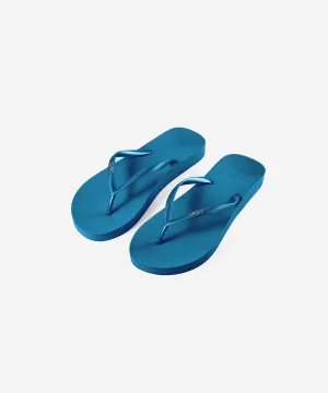 EEGO Ladies Flip Flop, in Teal