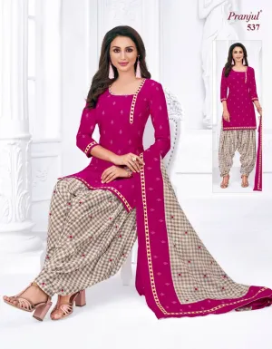 Elegant Pranjul Patiala Kurti Set - 100% Cotton - Must-have Collections
