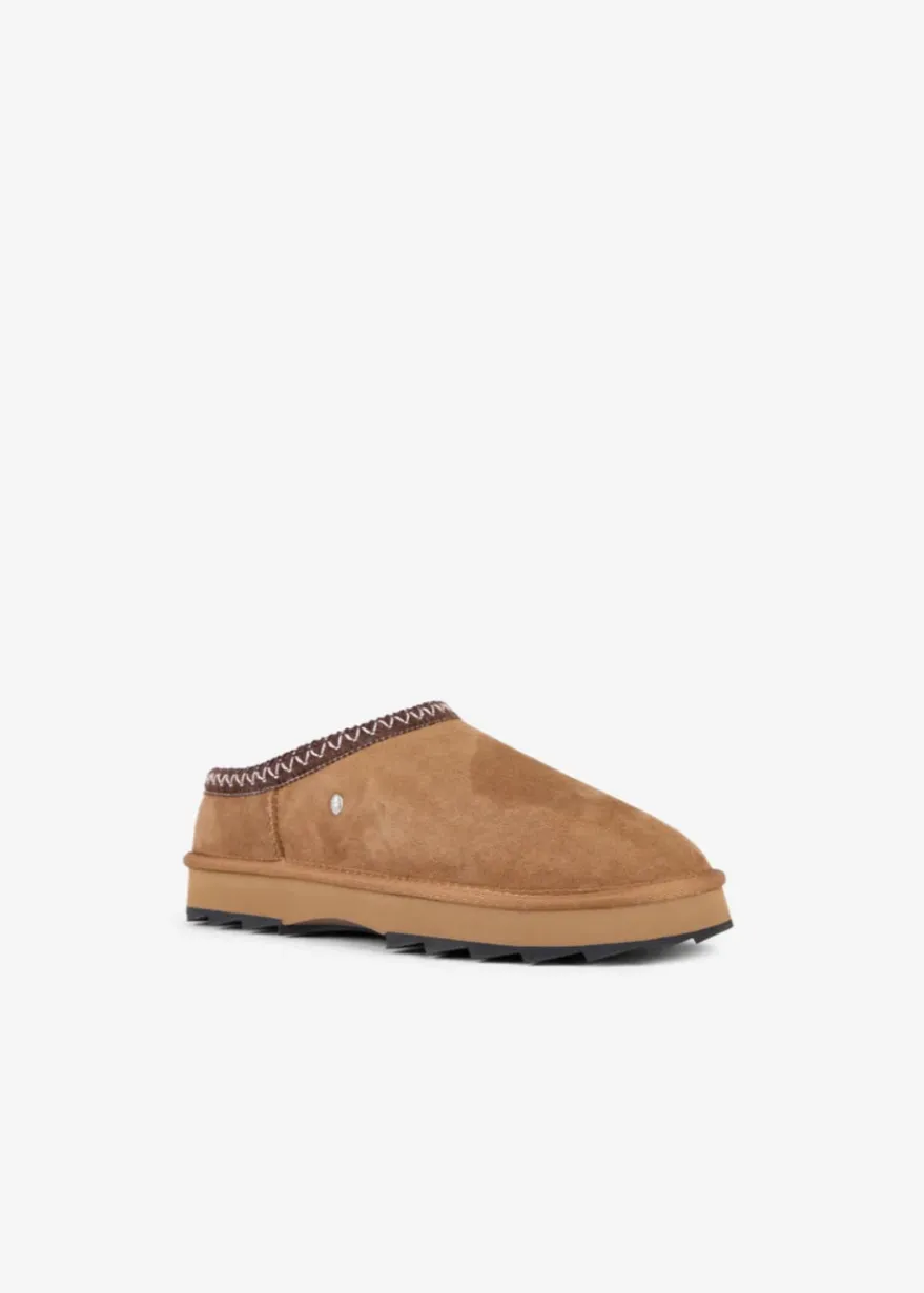 EMU Sharky Scuff Slipper - Chestnut
