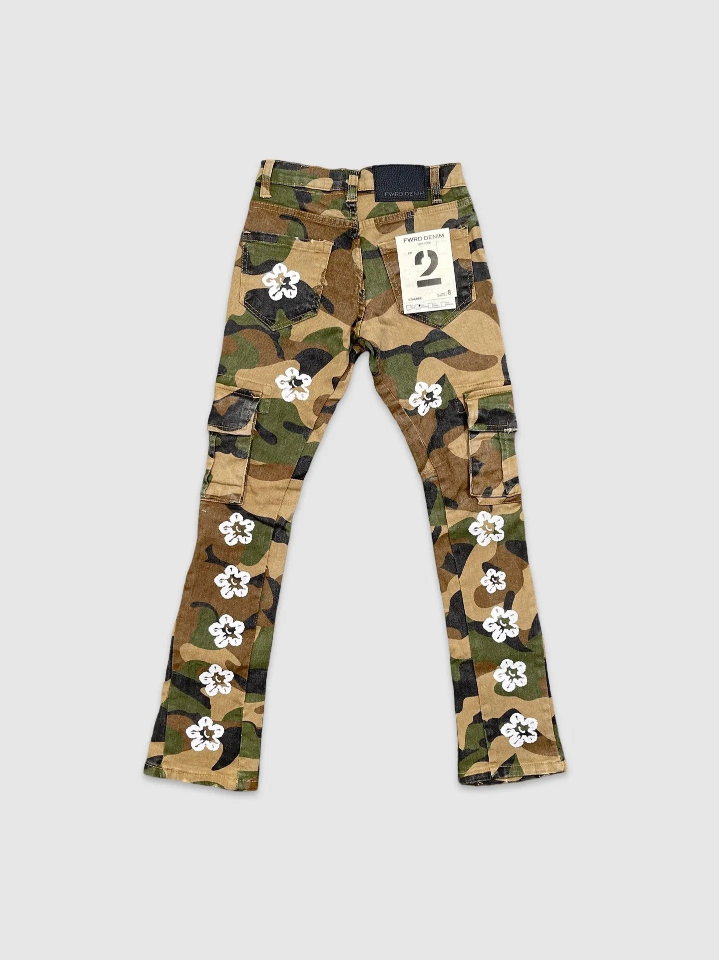 EVO-330160K-Kid's Camo Flower Twill Pants