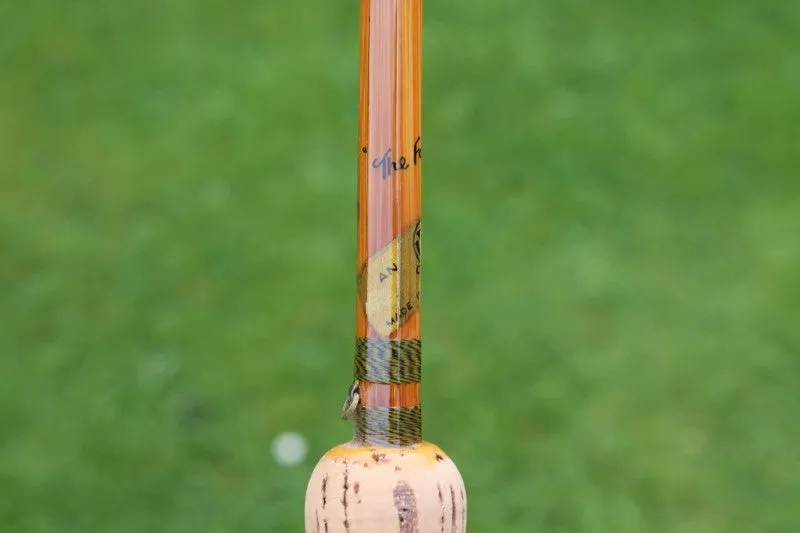 F T Williams "The Forcarp" Vintage Split Cane Carp Fishing Rod.