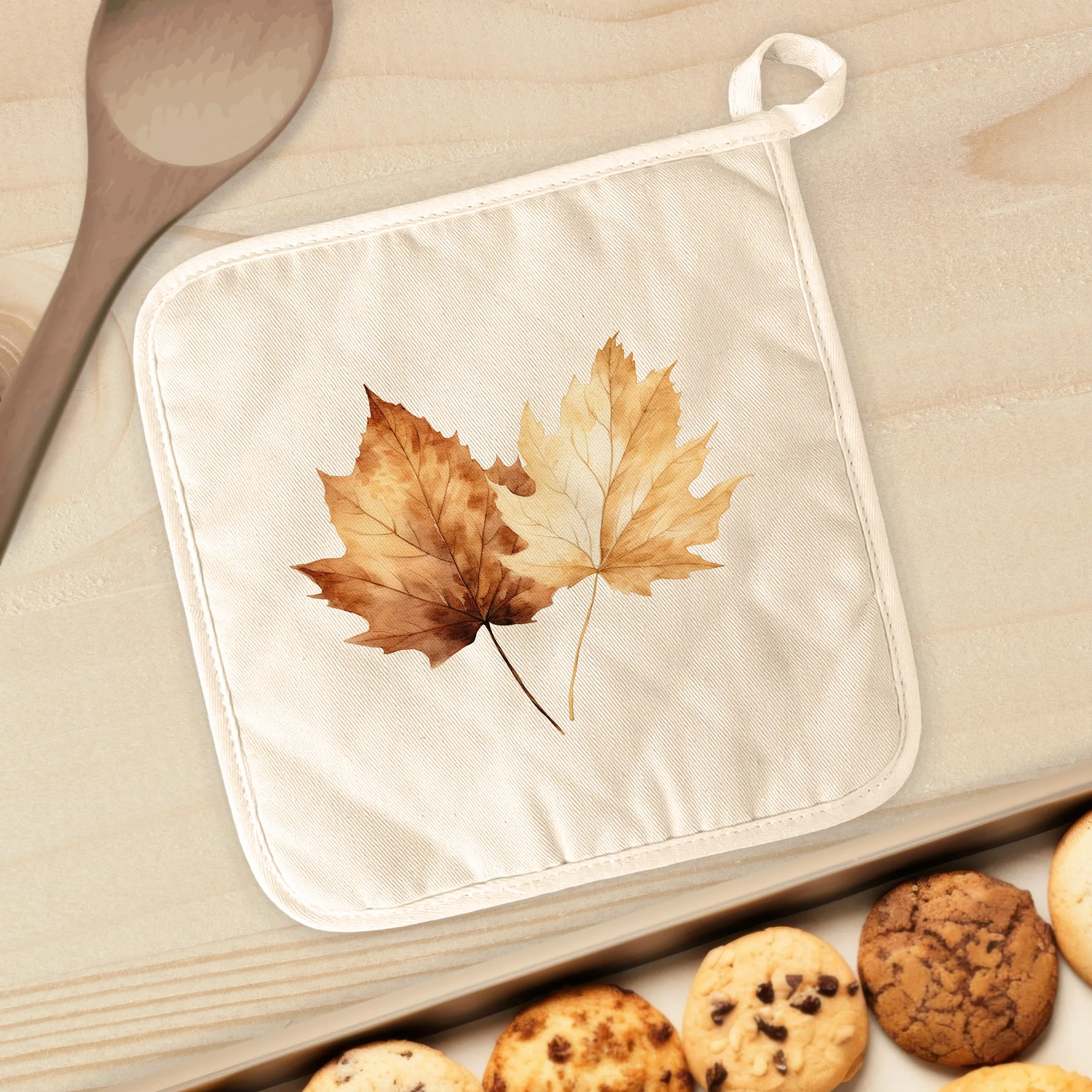 Fall Maple Leaves - Cotton Pot Holder