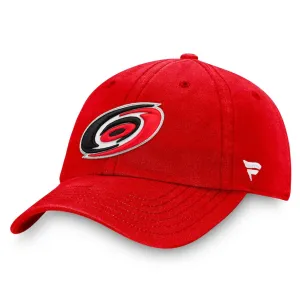 Fanatics Core Unstructured Primary Logo Adjustable Hat - Carolina Hurricanes