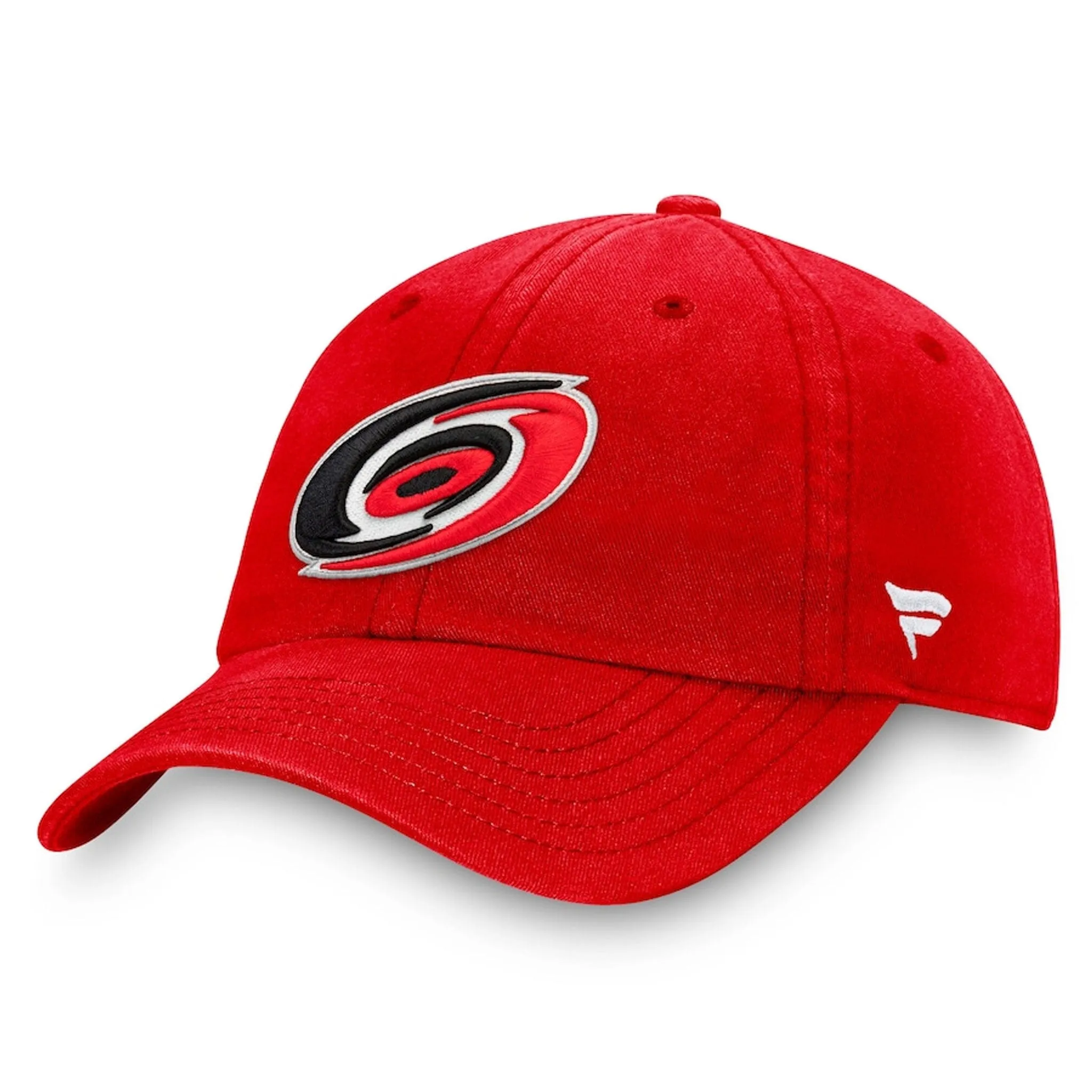 Fanatics Core Unstructured Primary Logo Adjustable Hat - Carolina Hurricanes