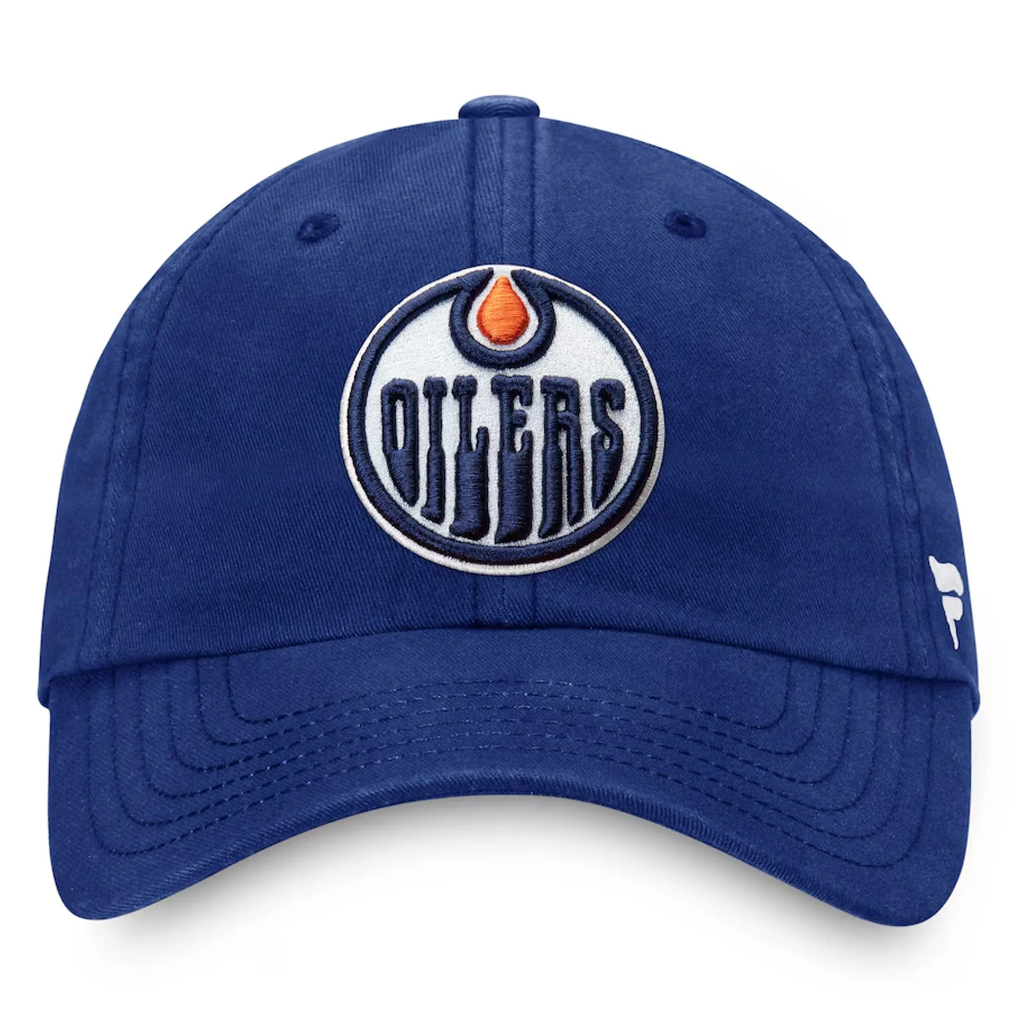 Fanatics Core Unstructured Primary Logo Adjustable Hat - Edmonton Oilers