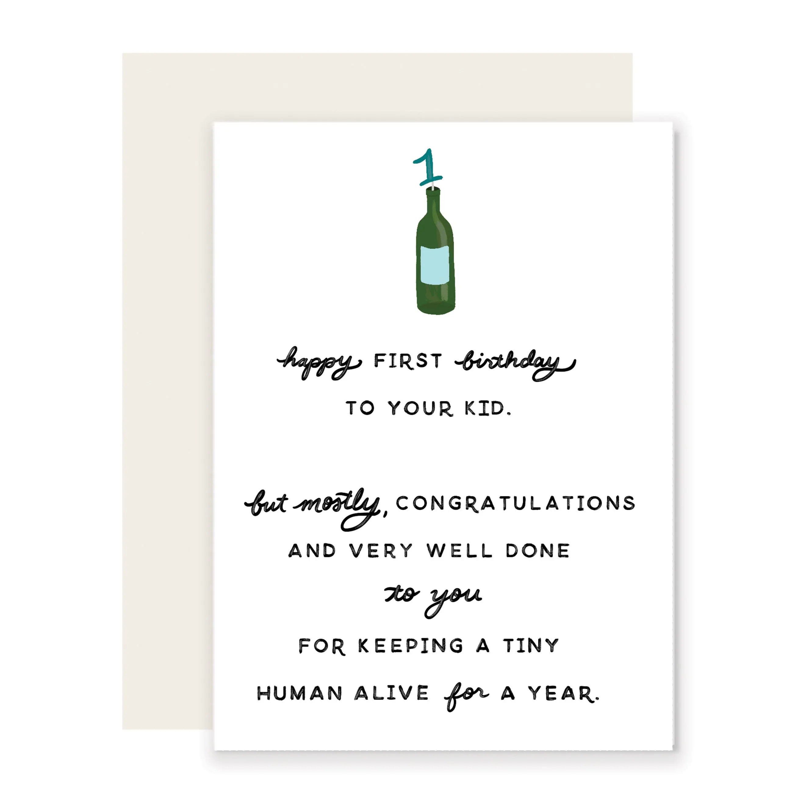 First Birthday Card