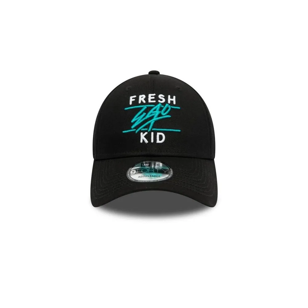 Fresh Ego Kid 940 Cap Black/White/Teal