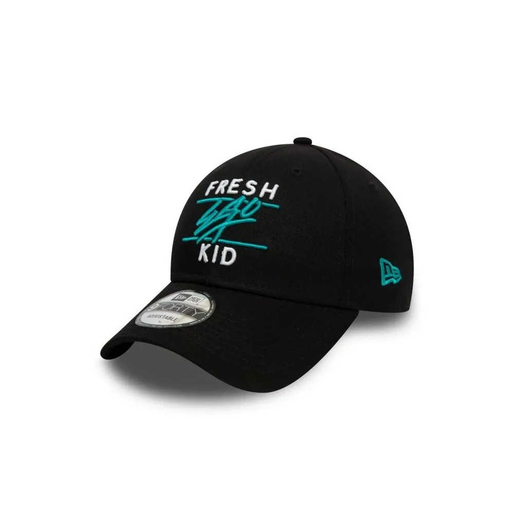 Fresh Ego Kid 940 Cap Black/White/Teal