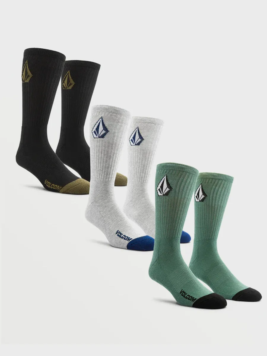 Full Stone Sock 3pk