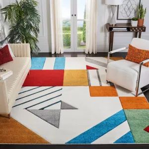 Garima Performance Geometric Rug Ivy Bronx Rug Size: Rectangle 9' x 12'