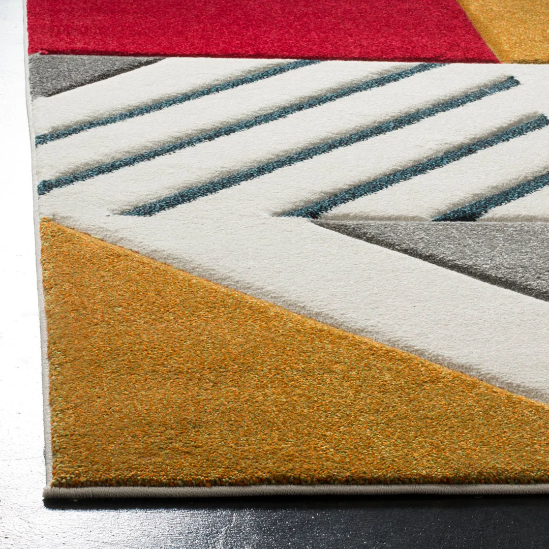 Garima Performance Geometric Rug Ivy Bronx Rug Size: Rectangle 9' x 12'