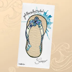 Get Those Toes Naked Beach or Bath Towel