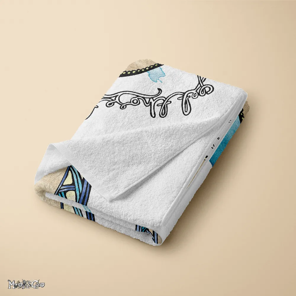 Get Those Toes Naked Beach or Bath Towel