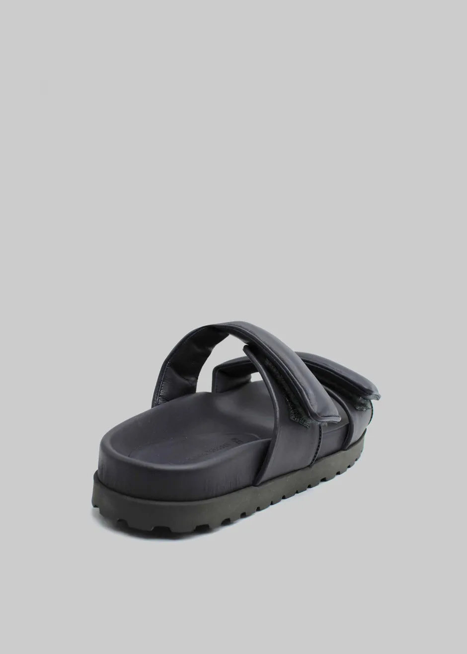 Gia x Pernille Double Strap Sandal - Anthracite