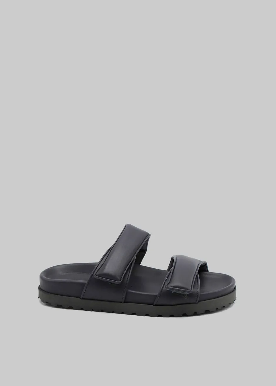 Gia x Pernille Double Strap Sandal - Anthracite