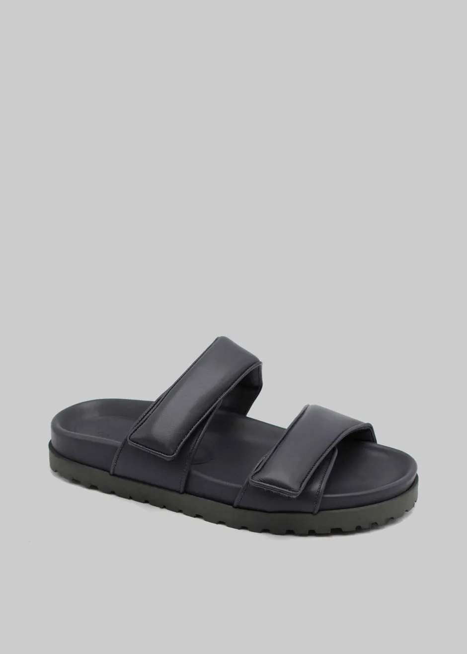 Gia x Pernille Double Strap Sandal - Anthracite