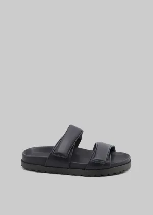 Gia x Pernille Double Strap Sandal - Anthracite