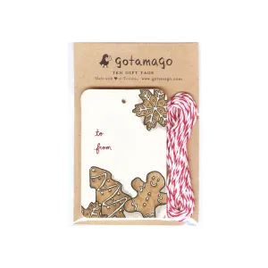 Gingerbread Gift Tags, Set of 10