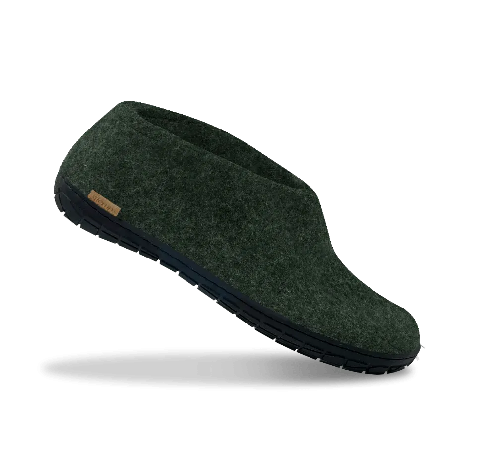 GLERUPS Black Rubber Shoe Forest Mens