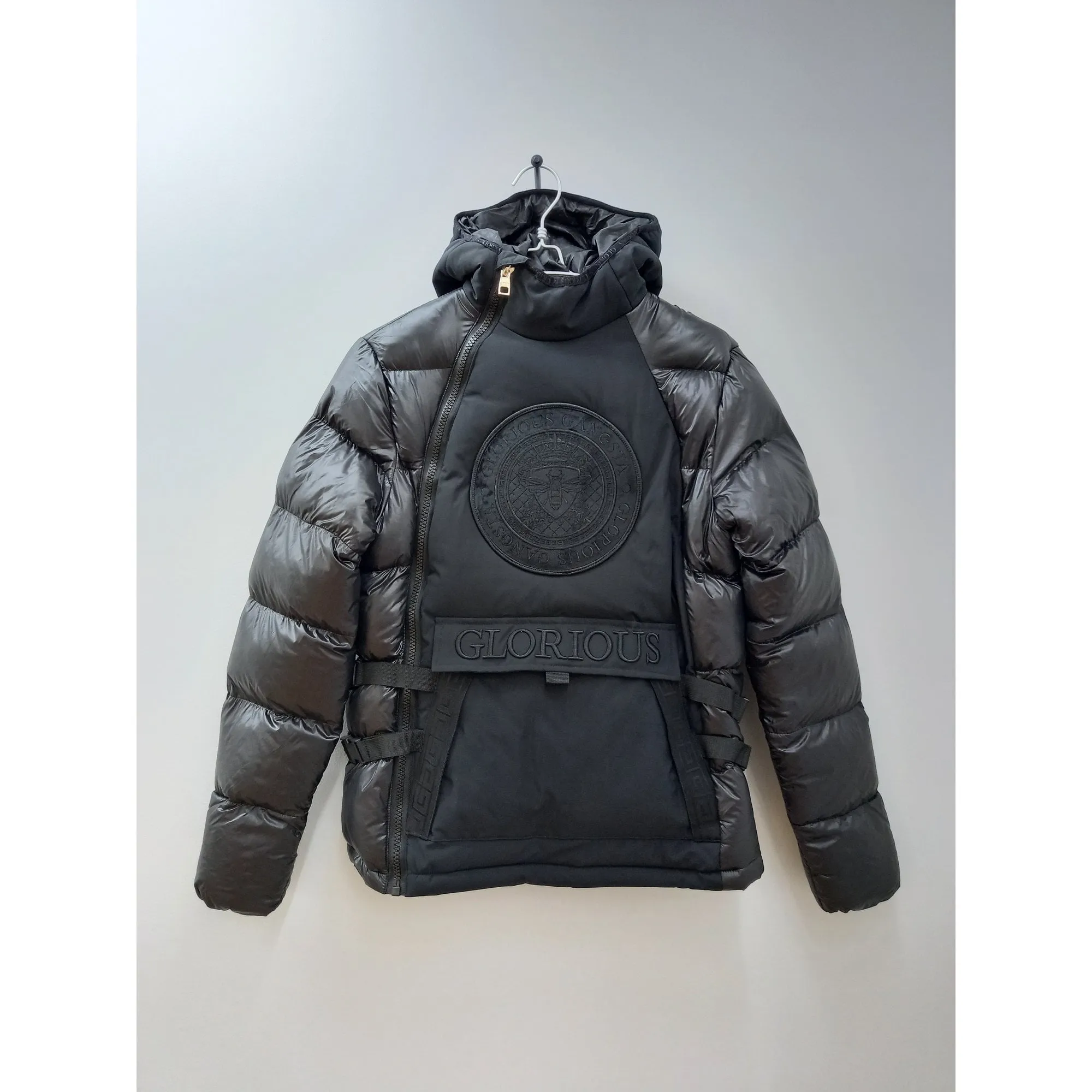 Glorious Gangsta Abrez Puffa Jacket Black