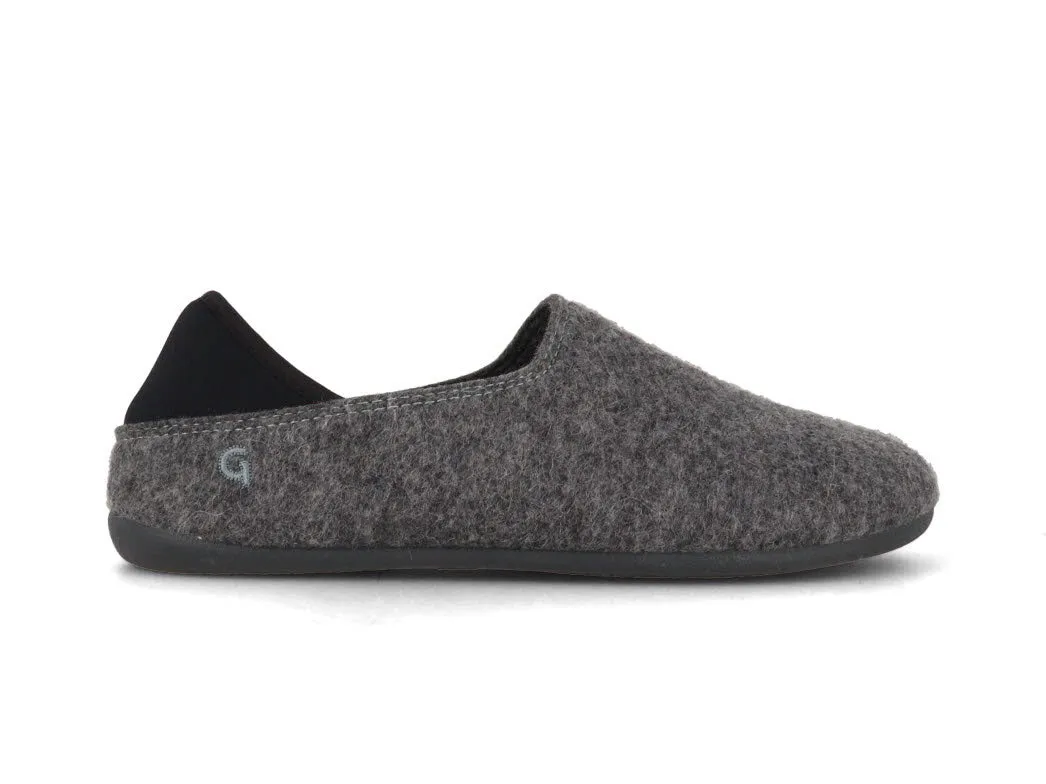 Gottstein Women Men Wool 'Slip-On', grey charcoal